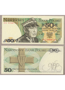 POLONIA 50 Zlotych 1988 Fds